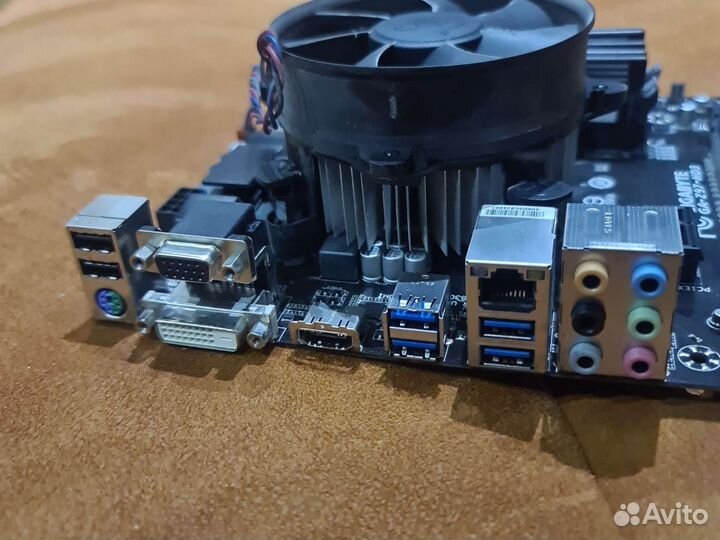 Мат.плата +процессор gigabyte ga-z979-hd3 i7 4770