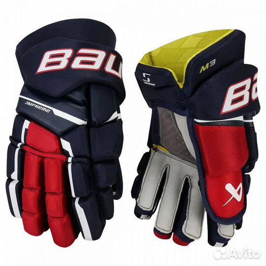 Краги хоккейные bauer supreme M3 INT S23