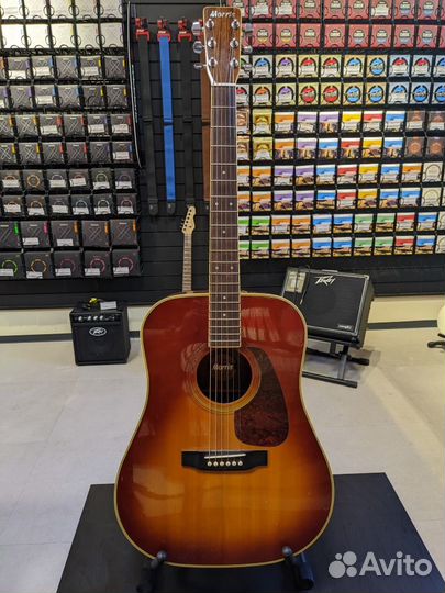 Morris MD-507 90's Korea акустическая гитара