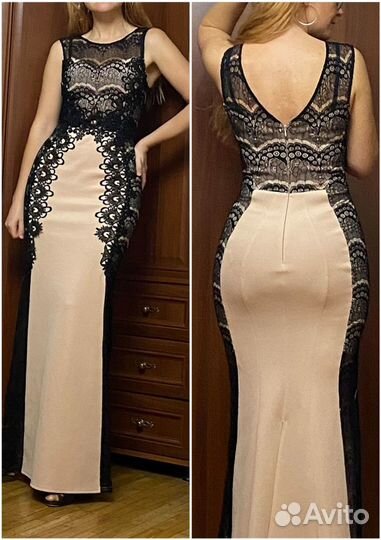 Вечернее платье, в пол, р.42-44