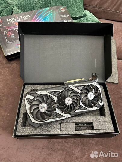 Видеокарта Rtx 3070 ti Asus rog strix