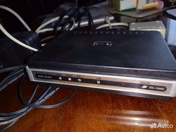 Adsl модем D link dsl2500u