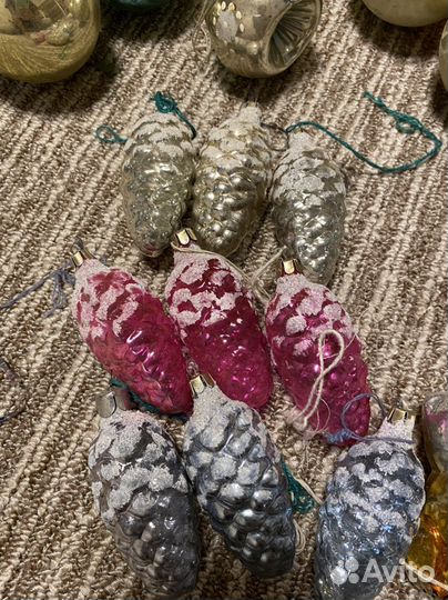 Елочные игрушки СССР