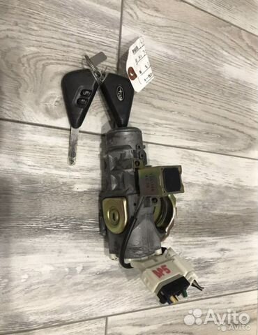 Замок зажигания subaru legacy bp5 + 2 ключа
