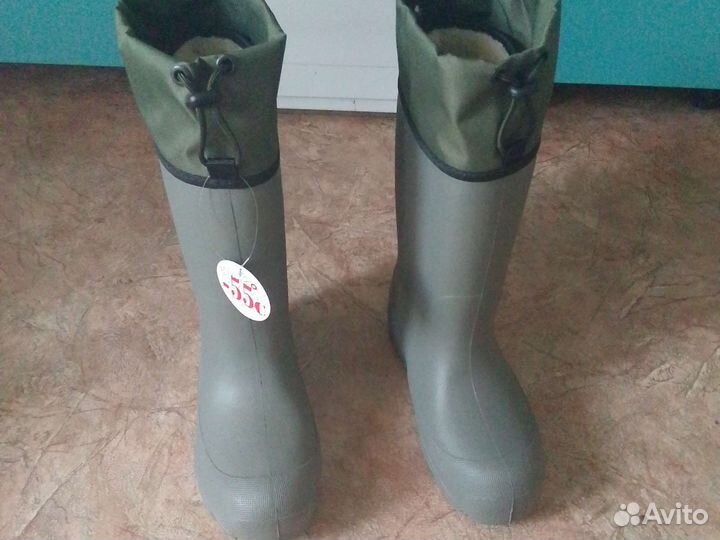 Сапоги для зимней рыбалки или для для работы зимой