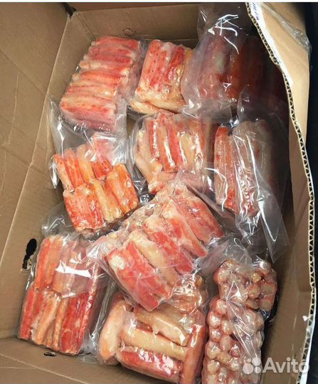 Мясо дальневосточного краба
