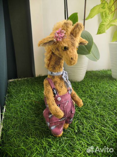 Жираф тедди