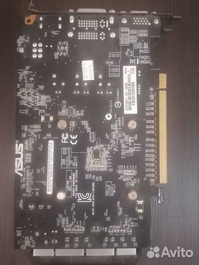 Видеокарта Asus GTX 750TI 2gb 128bit gddr5