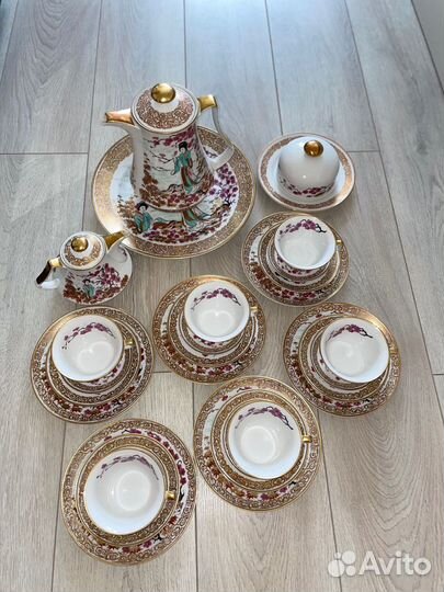 Сервиз Гейша Jlmenau (Ильменау, Германия)