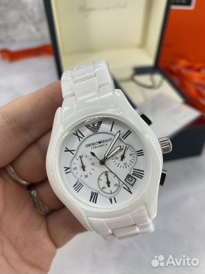 Часы мужские armani белые