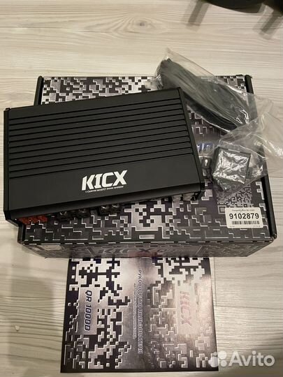 Усилитель моноблок kicx qr1000d