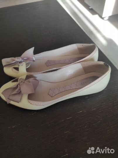 Балетки женские р 36 Испания натуральная кожа