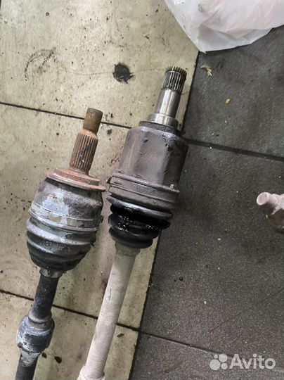 Привод левый короткий полуось mitsubishi grandis