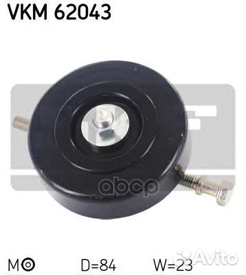 Натяжной ролик поликлиновой ремень VKM62043 Skf