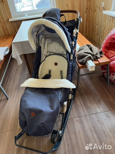 Санки коляска ника 7 8