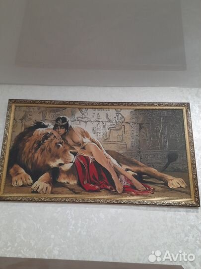 Гобеленовая картина в раме