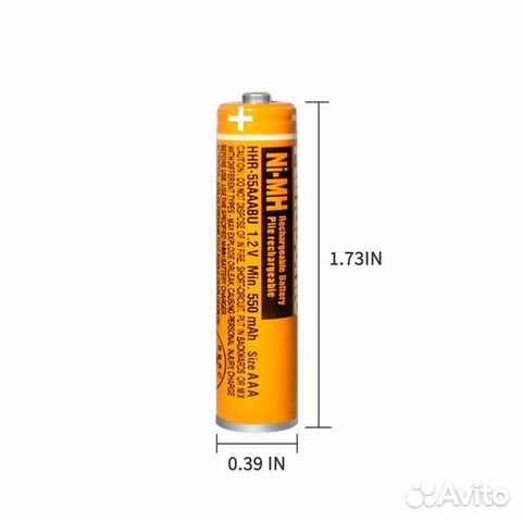 Батарейки аккумулятор ааа