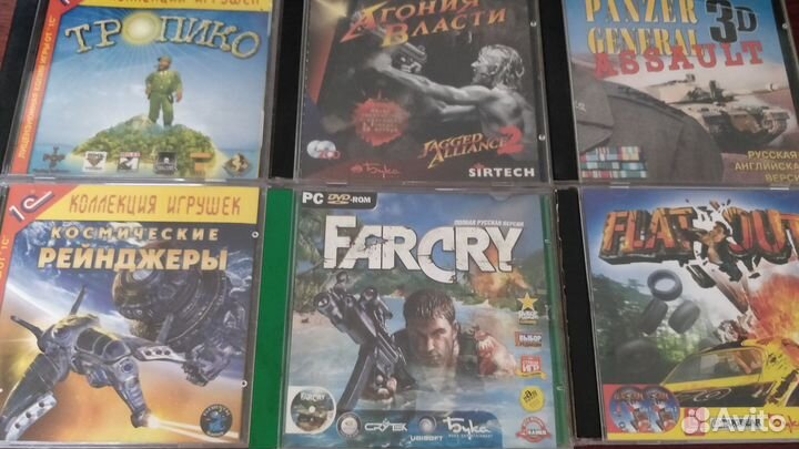 Компьютерные игры на CD