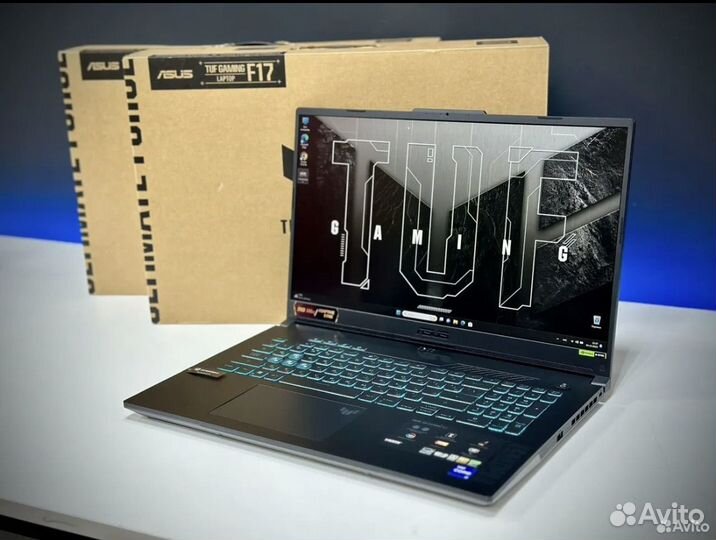 Новый Asus Tuf 17.3 144 RTX4060 8G Core i7 12700H
