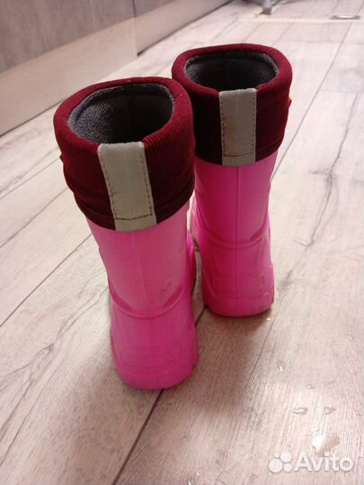 Резиновые сапоги для девочки nordman 31 /32