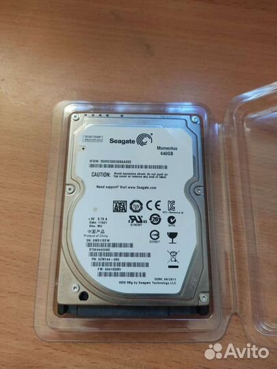 Жесткий диск seagate 640gb