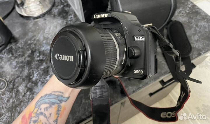 Зеркальный фотоаппарат canon 500d
