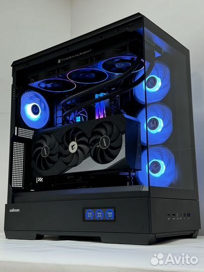 Брутальный игровой компьютер 7800x3d / 4070ti