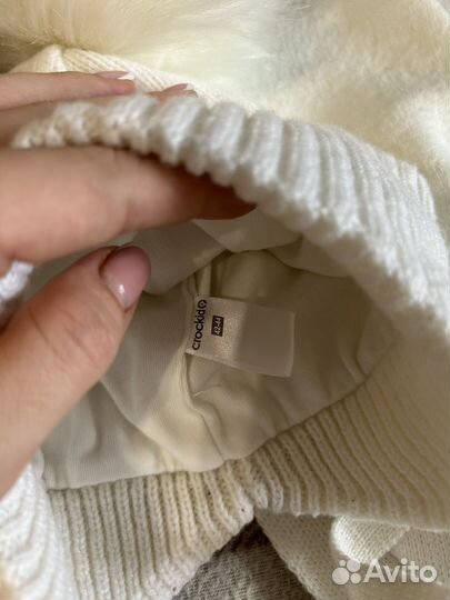 Комплект шапка, шарф