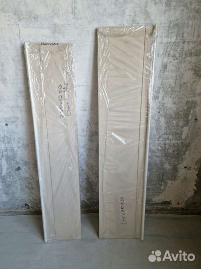 Подоконник Кристаллит Белый глянцевый