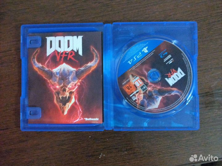 Doom vfr ps4 диск