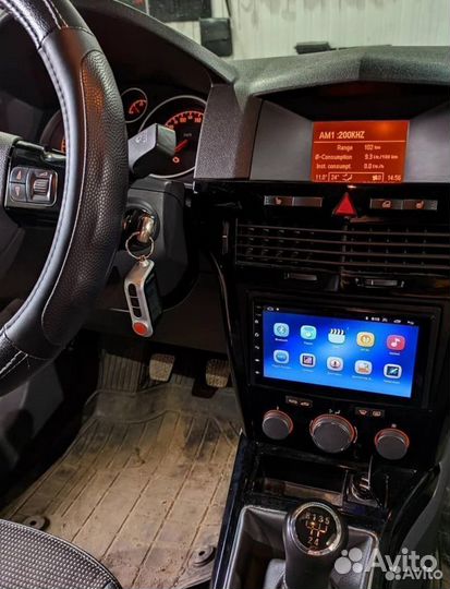 Магнитола Opel Astra H Android DSP