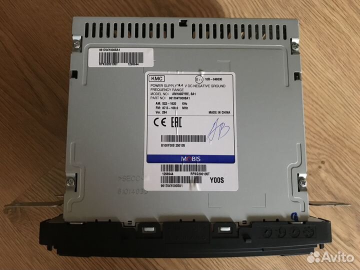 Новая штатная магнитола Kia Rio III рестайлинг