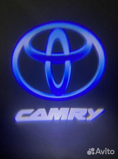 Проекция логотипа на двери Toyota Camry N846