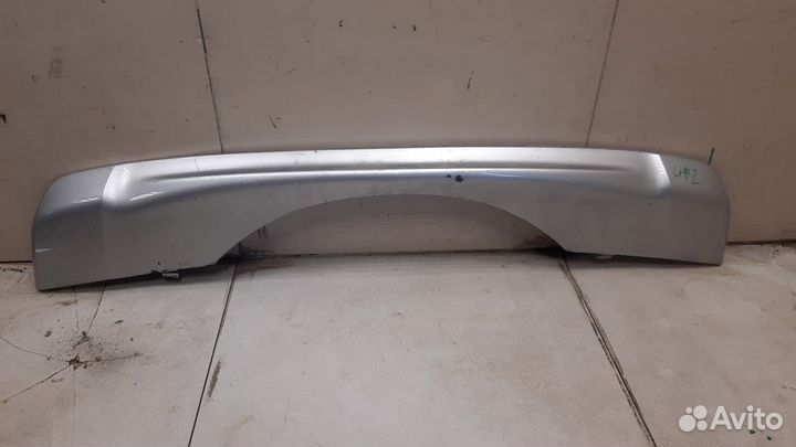 Накладка бампера заднего Mitsubishi Pajero Sport