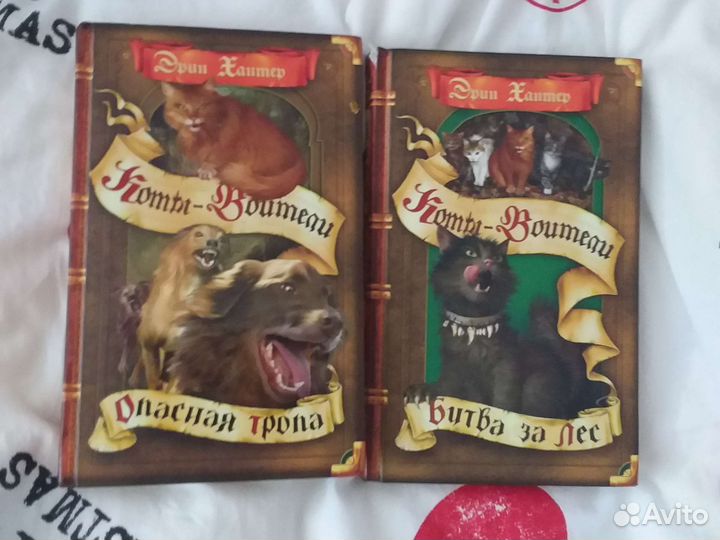 Книги коты воители