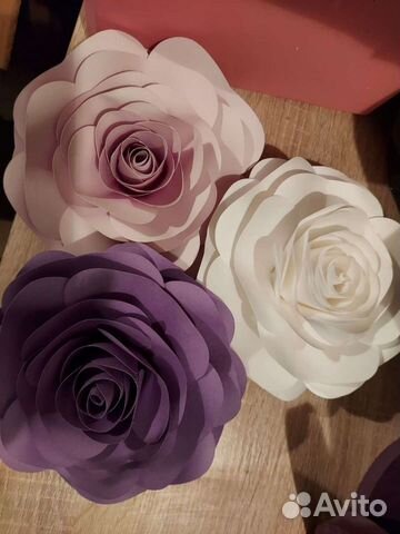 Цветы из бумаги