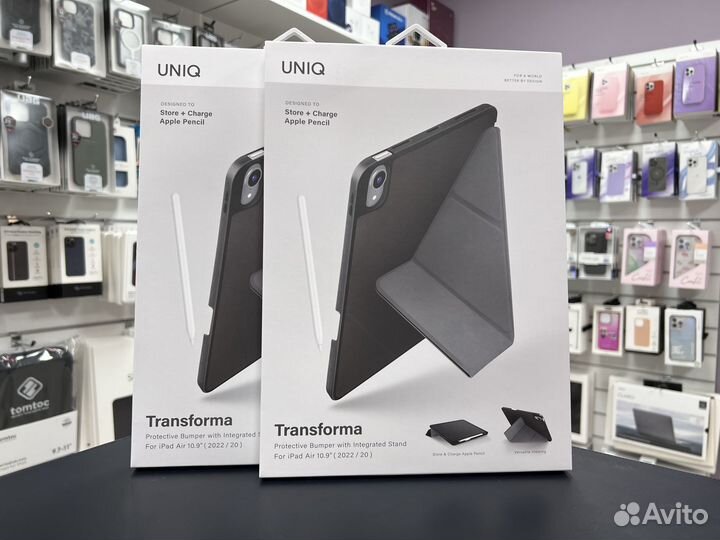 Чехол Uniq Transforma Rigor iPad AIR 10.9 Gray