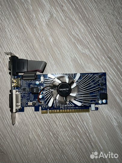 Видеокарта gigabyte nvidia GeForce GT 620 1гб DDR3