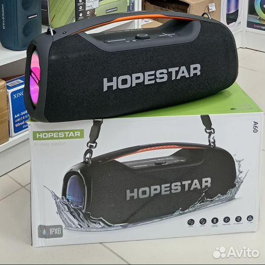 Портативная блютуз колонка Hopestar A60 черная