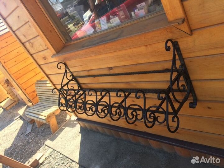 Цветники кованные