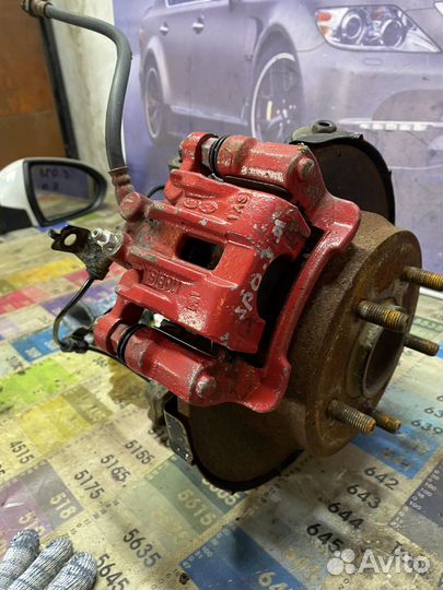 Супорт задний левый kia sportage 3