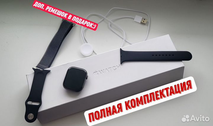 Смарт часы Apple Watch 45mm/Подключаются к android