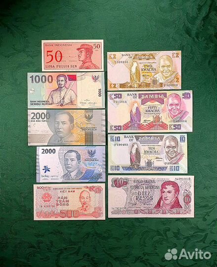 Банкноты разных стран 2