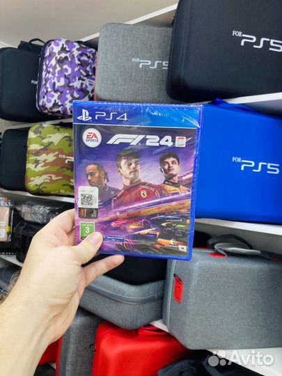 F1 24 ps5/ps4 диск