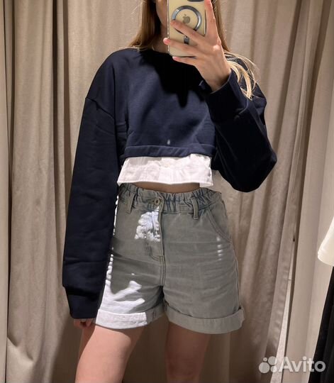 Свитшот zara женский новый