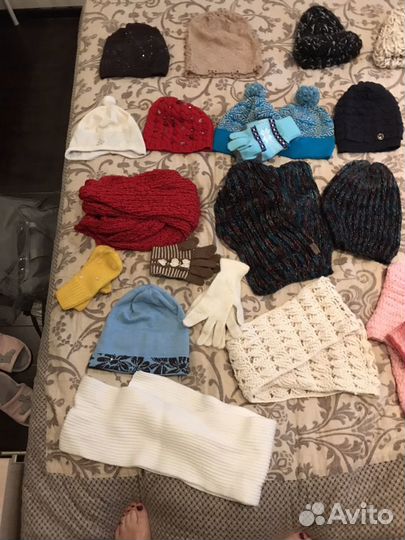 Шапка, шарф