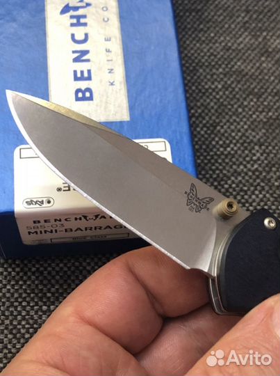 Benchmade 585-03 Mini Barrage Axis Assisted Openin