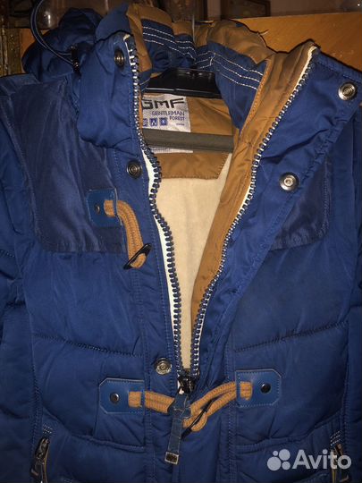 Пуховик детский на мальчика