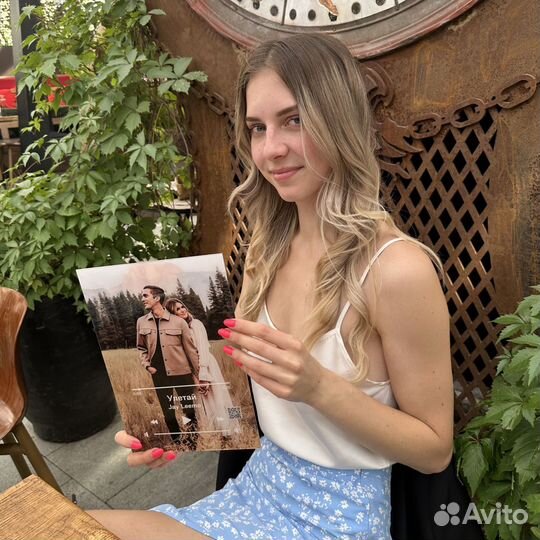 Фото с виртуальной реальностью Фоторамка подарок