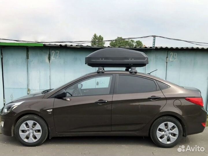 Автобокс JR 380 л черный